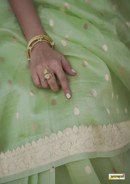 Pastel Glow Banarasi