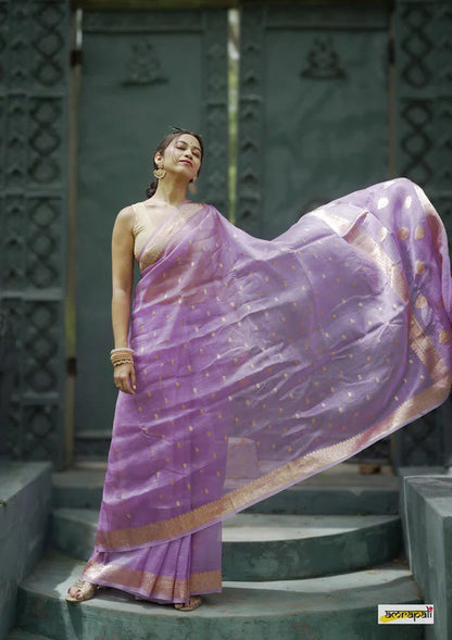 Iris Bloom Saree