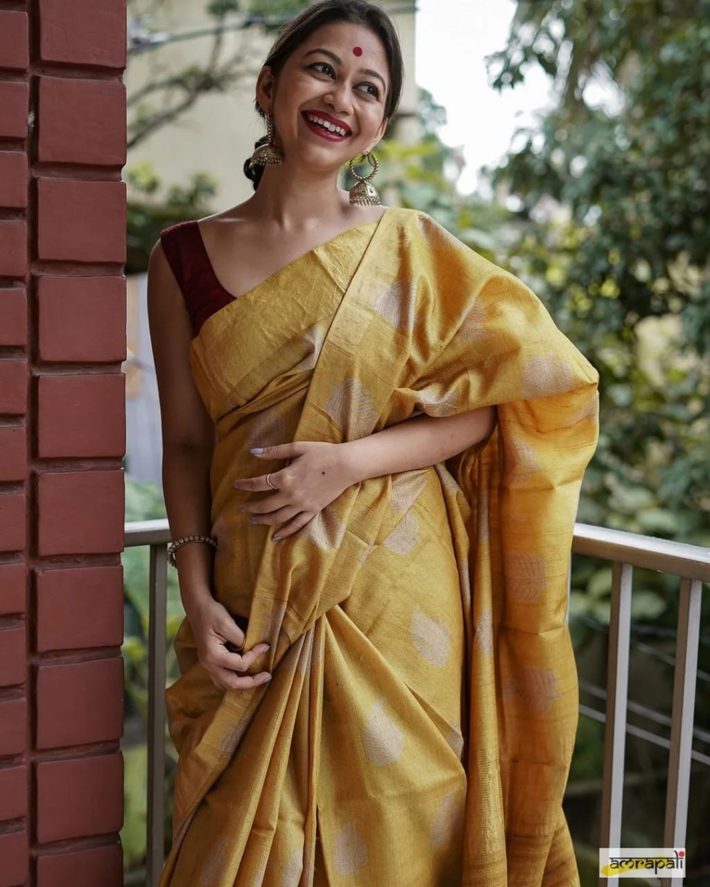 Golden Twilight Saree