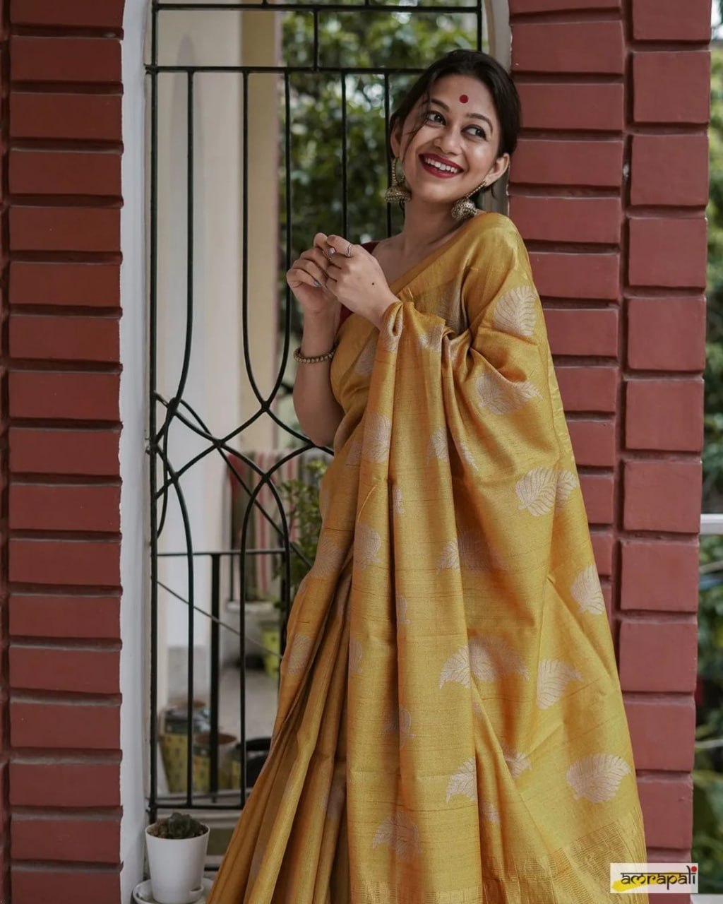 Golden Twilight Saree