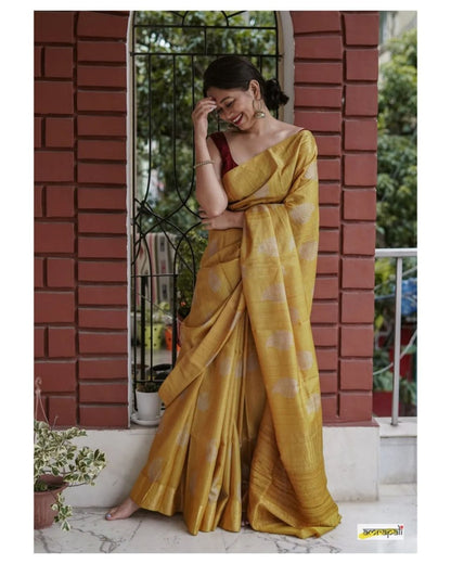 Golden Twilight Saree