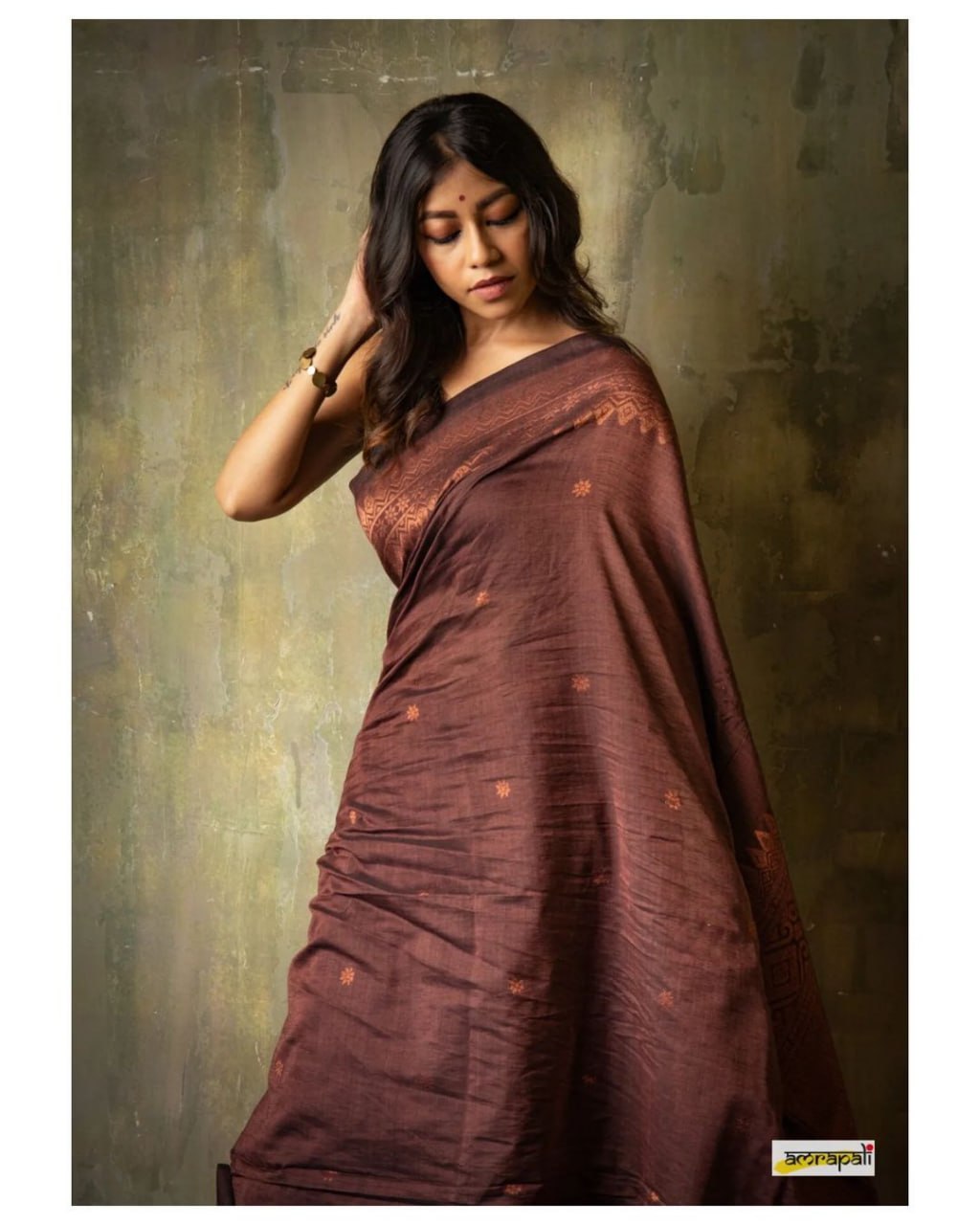 Dusky Charm Handloom Saree