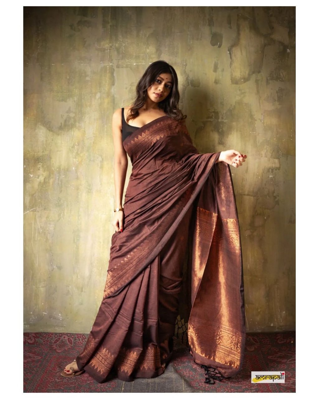 Dusky Charm Handloom Saree