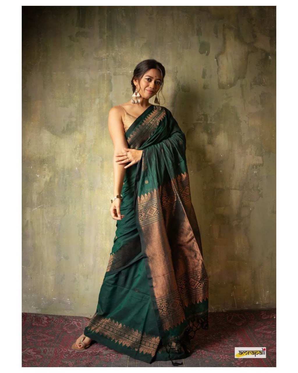 Regal Shadow Woven Silk Saree