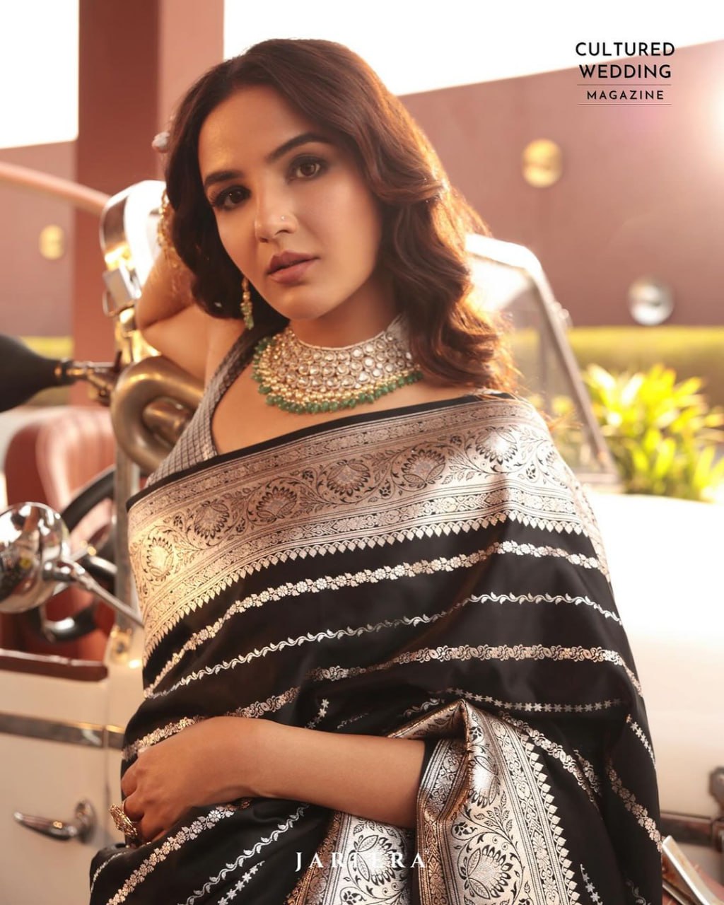 Silver Luxe Banarasi