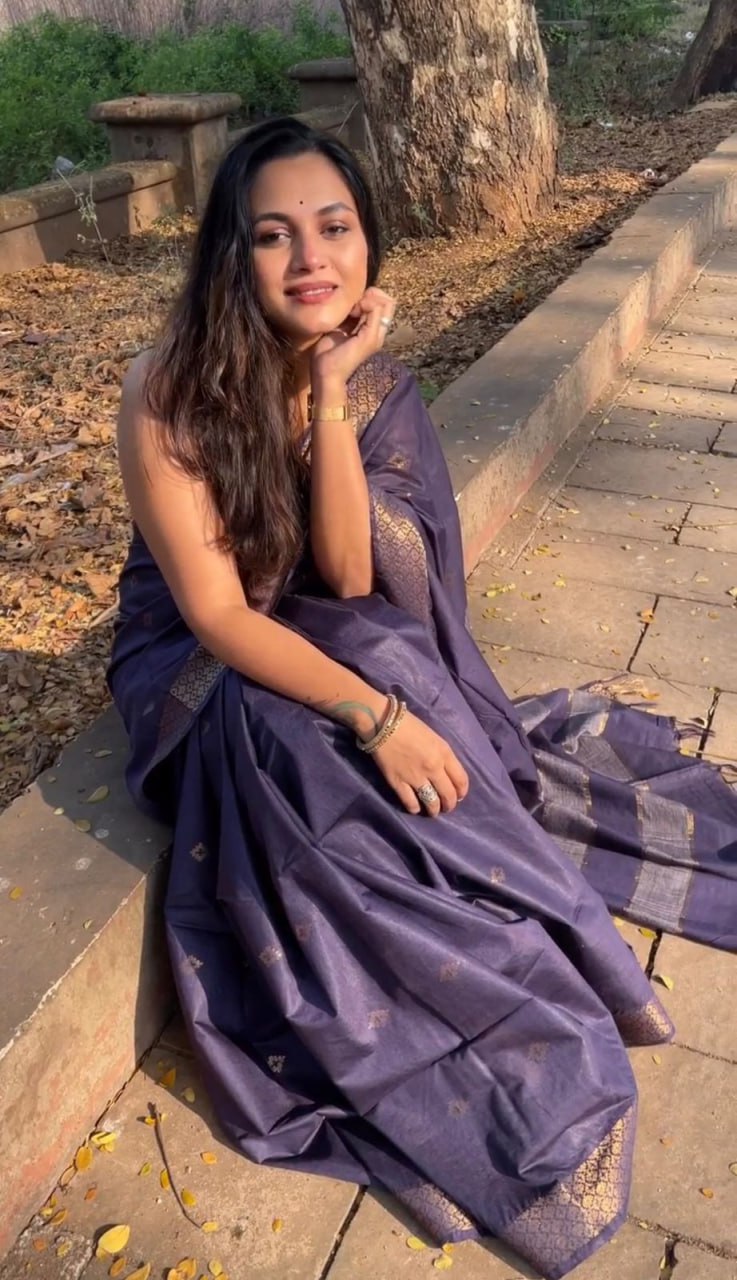 Mystic Lavender Saree