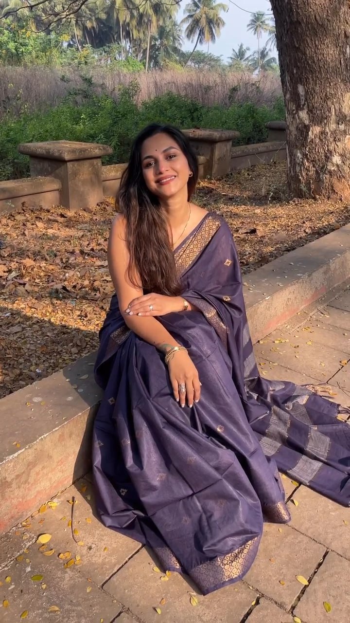 Mystic Lavender Saree