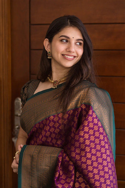 Elegant Banarasi Silk Saree