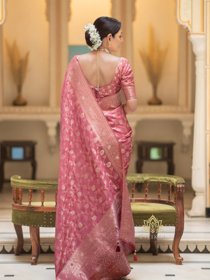 Banarasi saree zari work