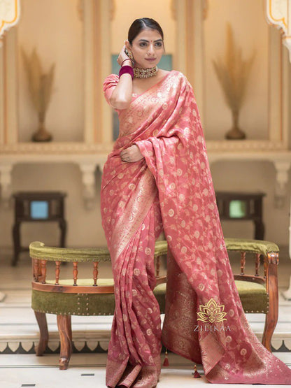 Banarasi saree zari work