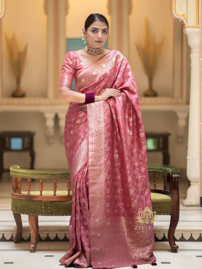 Banarasi saree zari work