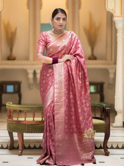 Banarasi saree zari work