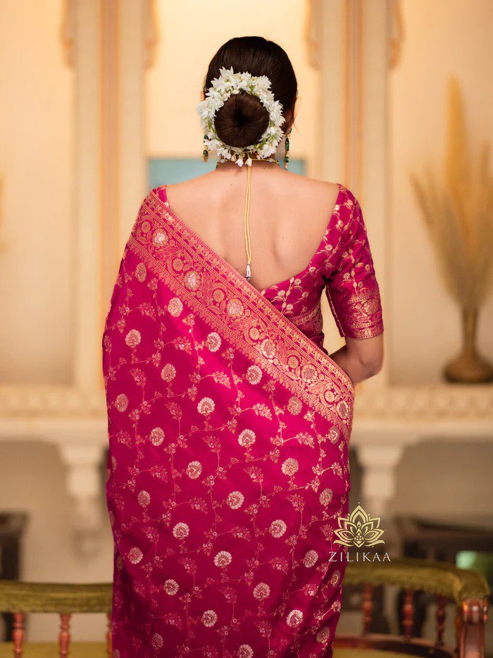 Banarasi saree zari work