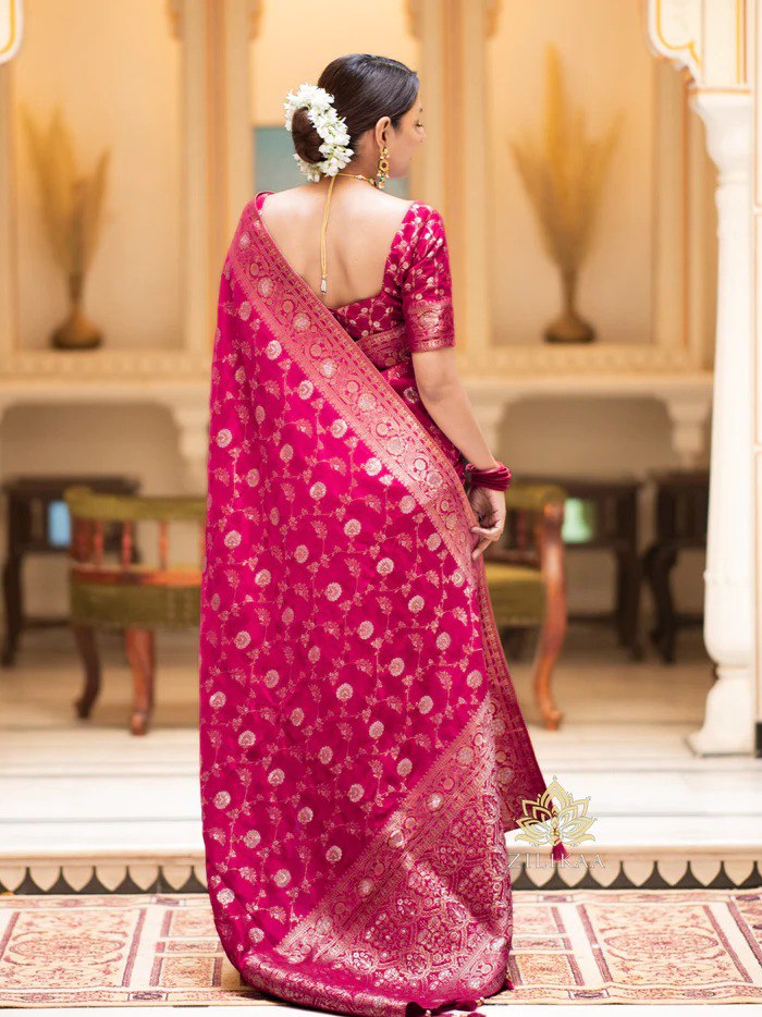 Banarasi saree zari work