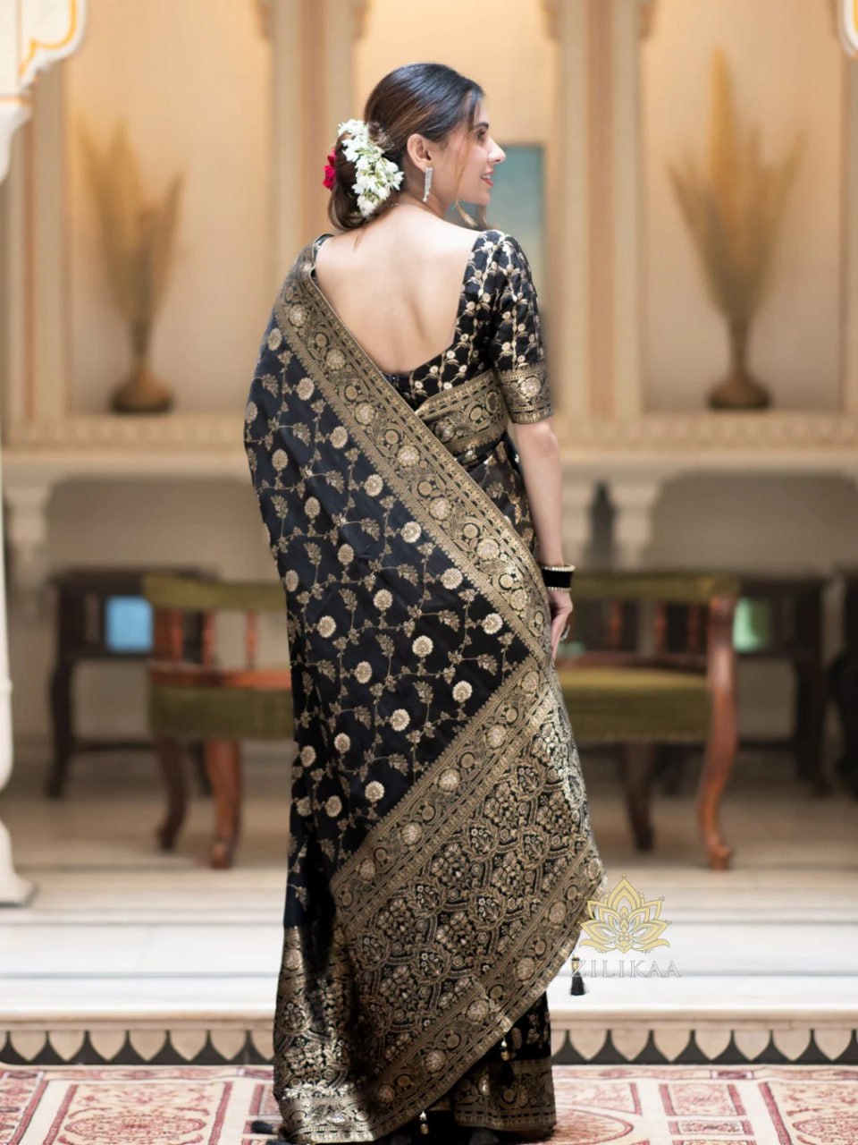 Banarasi saree zari work